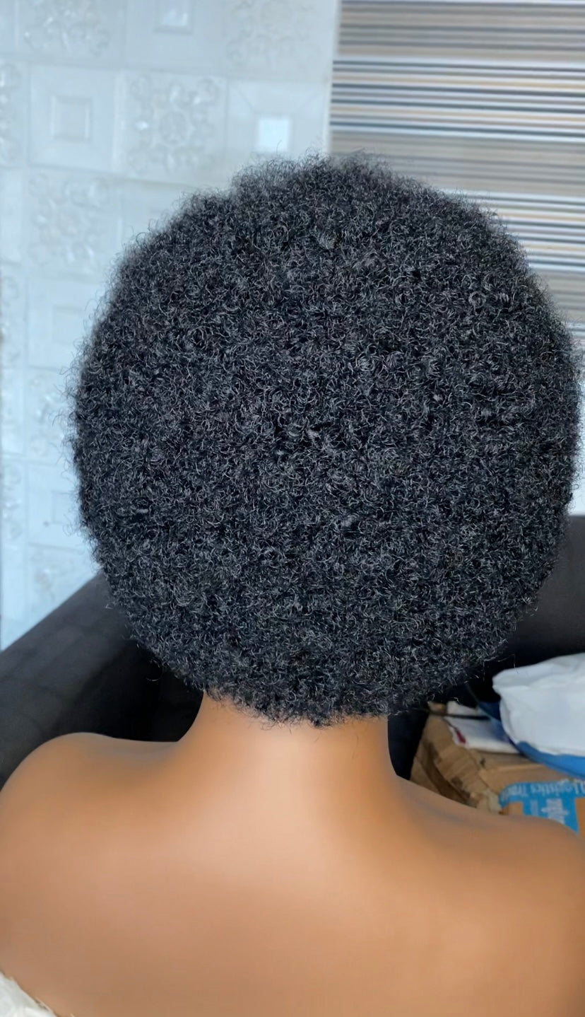 Big chop afro natural wig