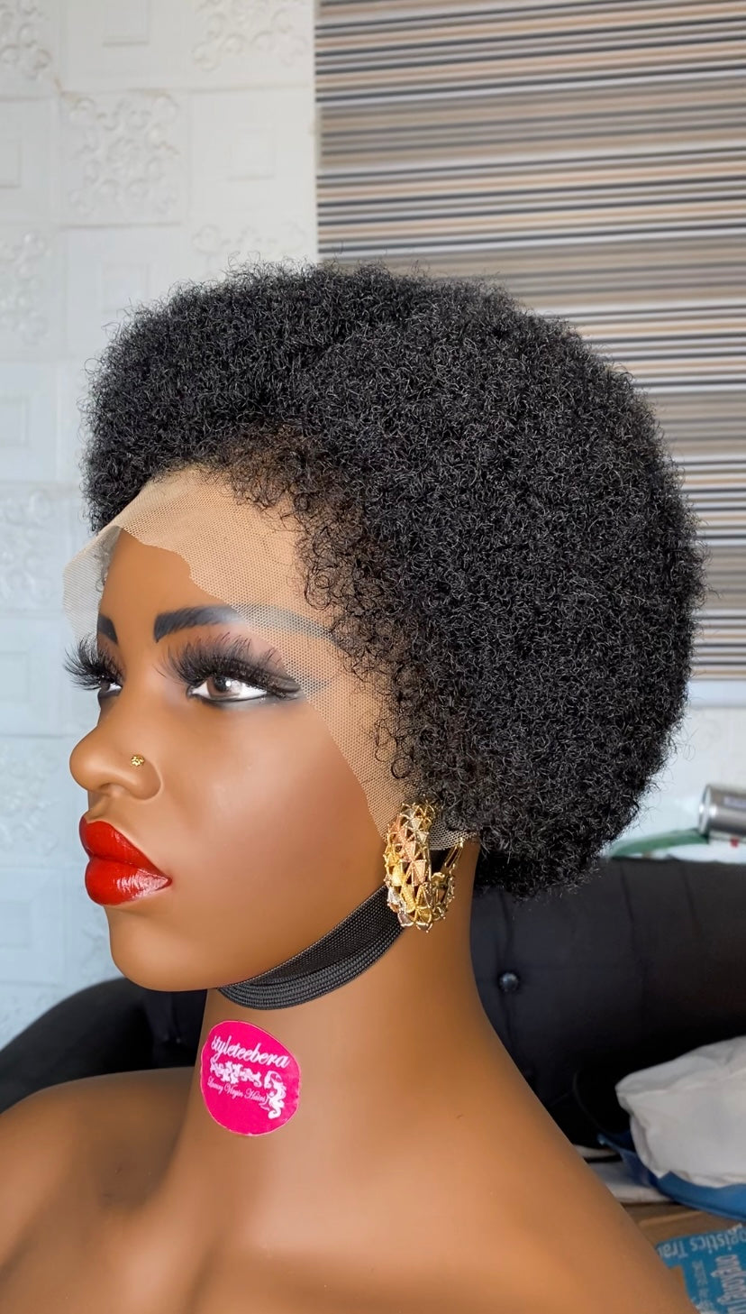 Big chop afro natural wig