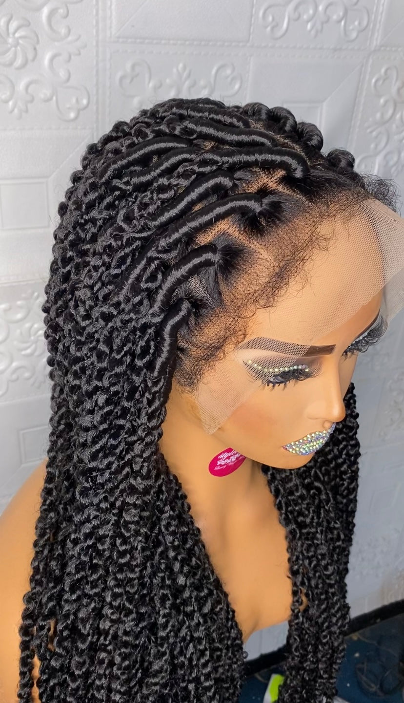 Chunky NGOZI spring twist braid wig