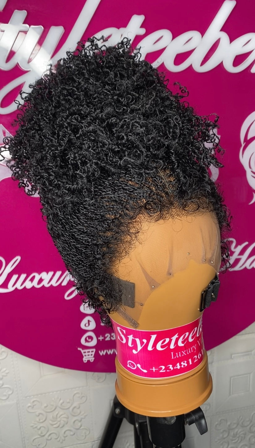 Nubian micro twist braid wig(black) 24 inches