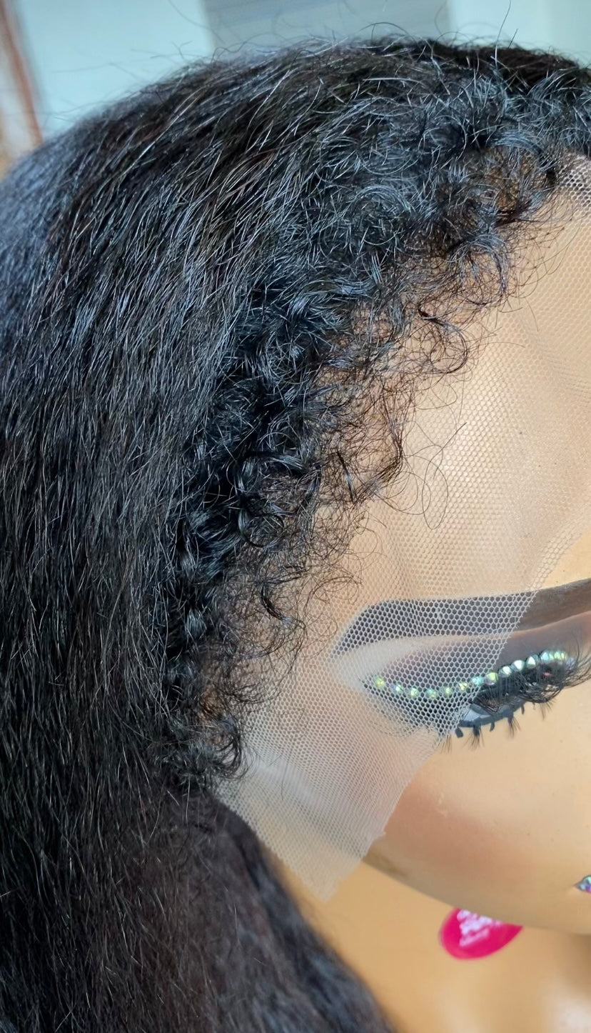 Hybrid hair ventilation service