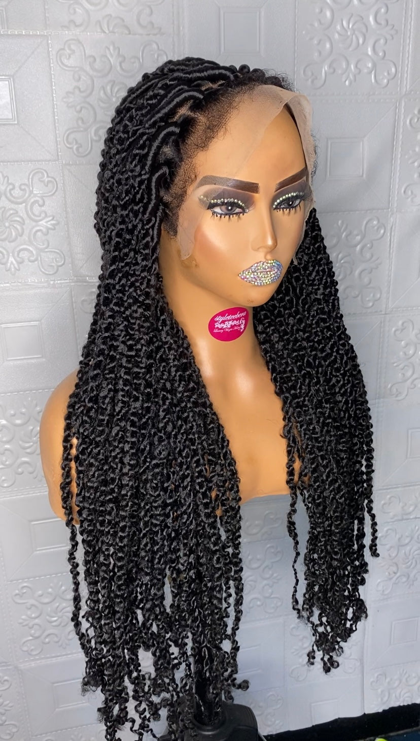 Chunky NGOZI spring twist braid wig