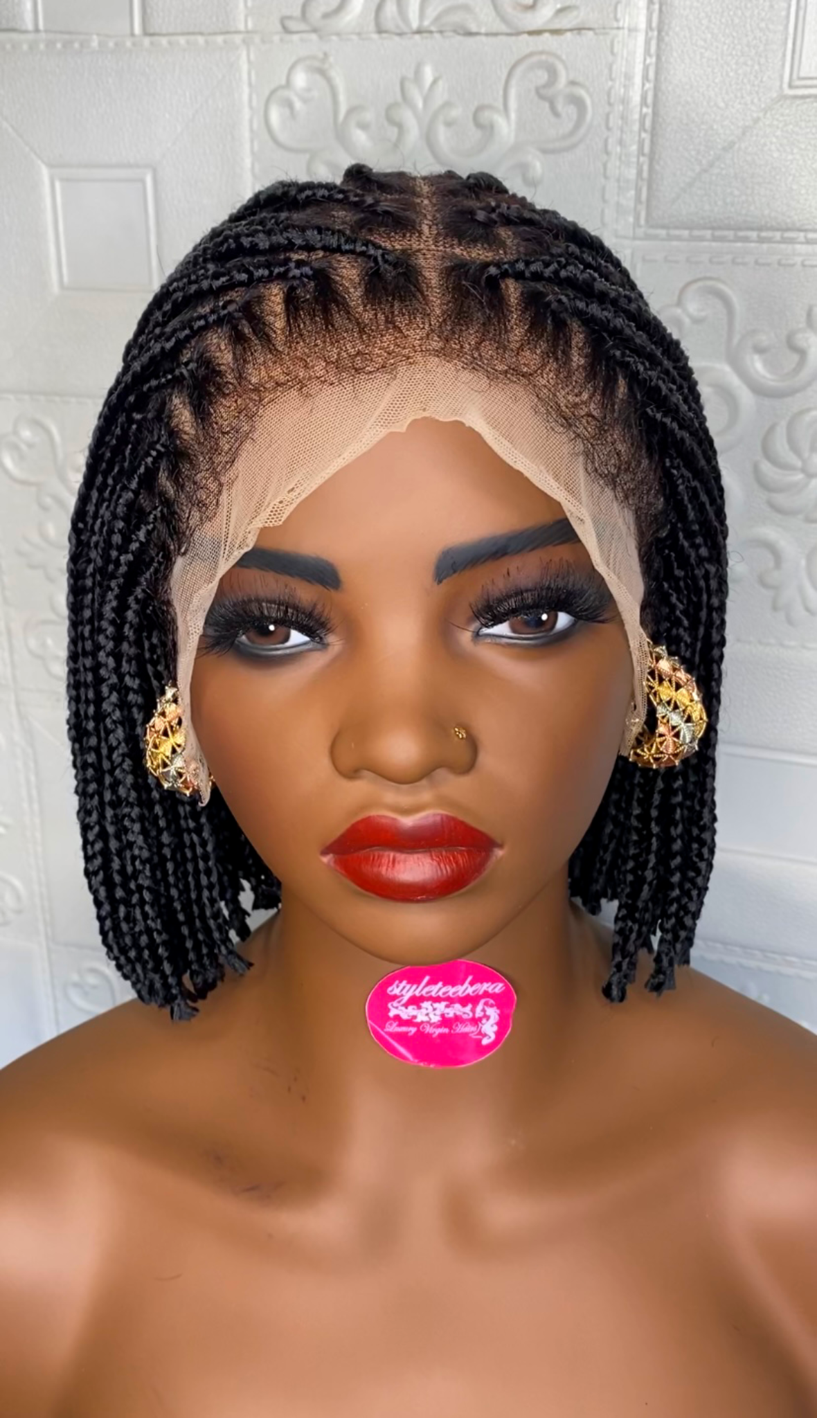 Chic bob box braid unit