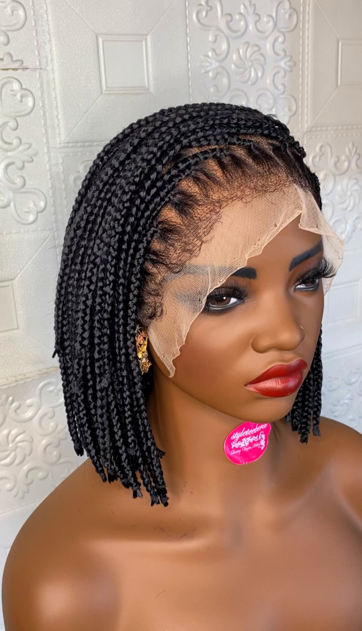 Chic bob box braid unit