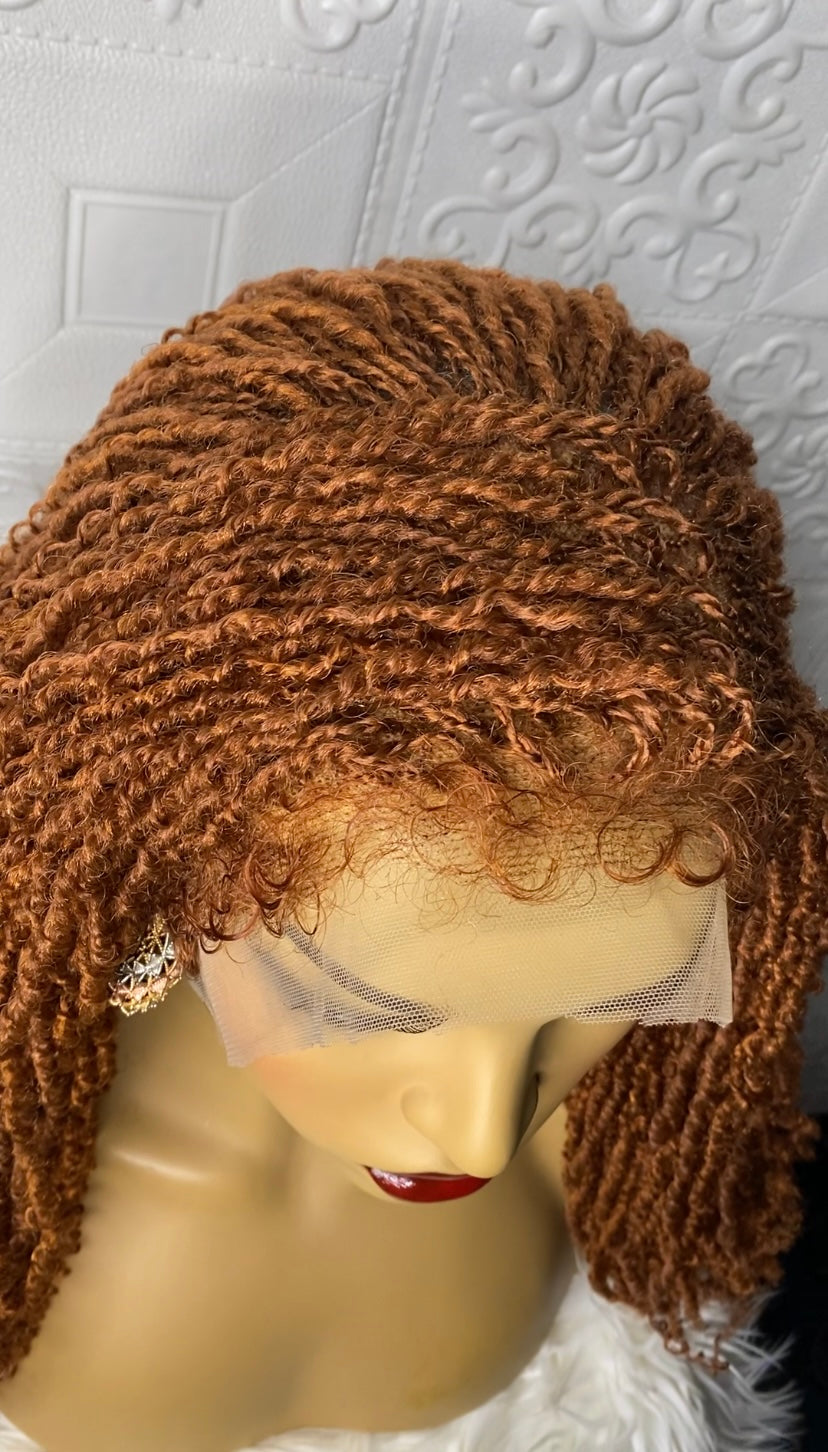 Nubian micro twist braid wig(#30 color)