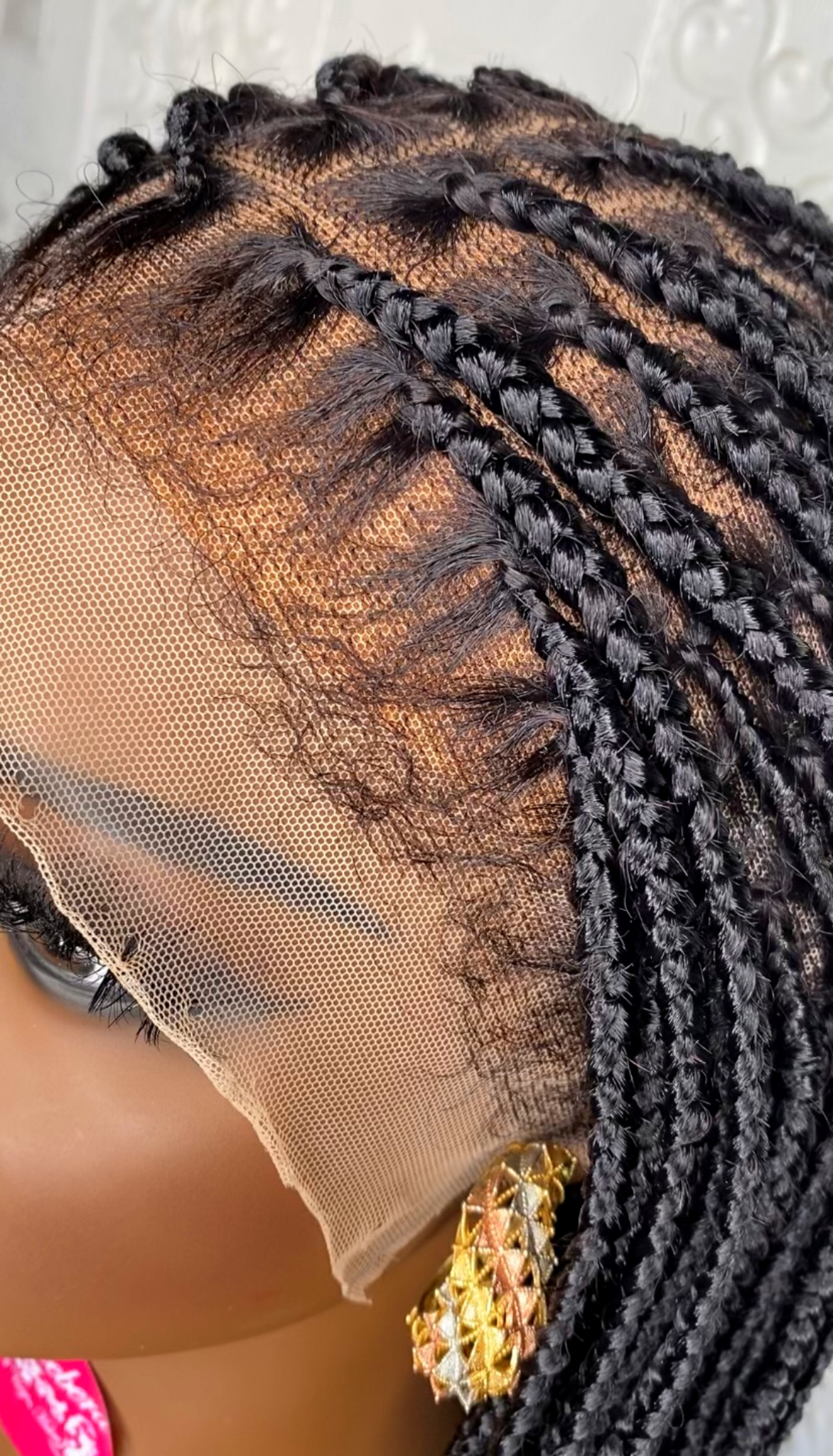 Chic bob box braid unit