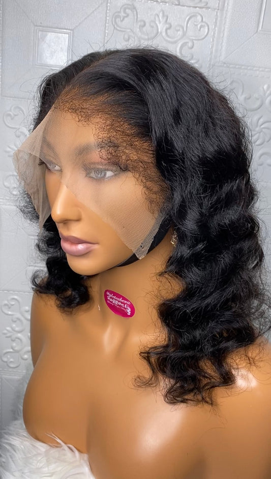 Body wave virgin hair(with hybrid hairline)
