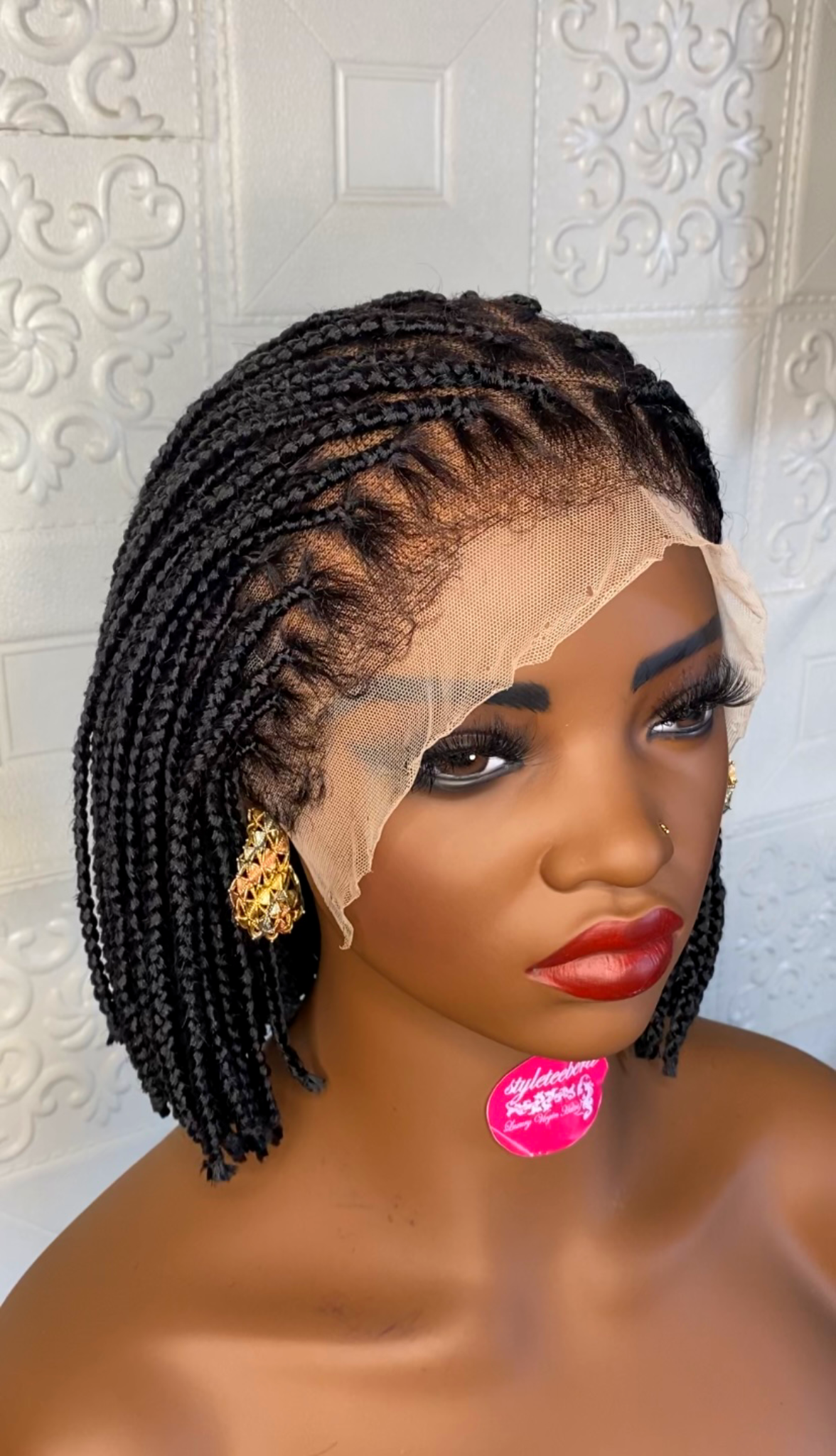 Chic bob box braid unit
