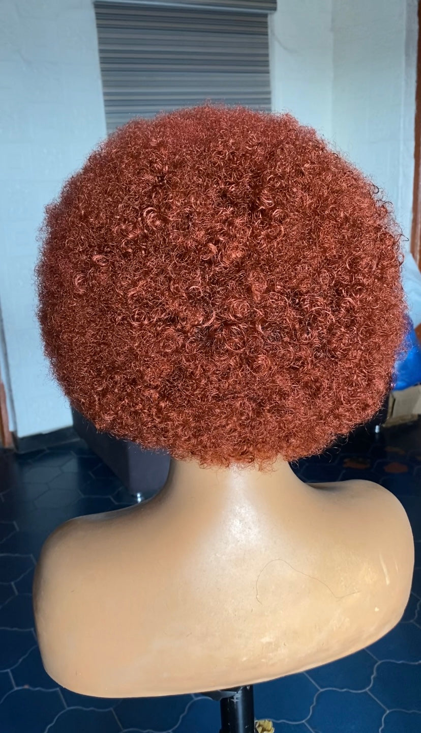 Afro cool (Auburn) wig
