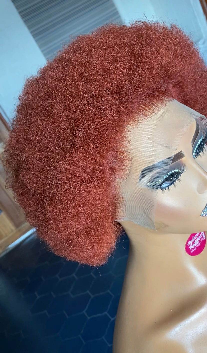 Afro cool (Auburn) wig