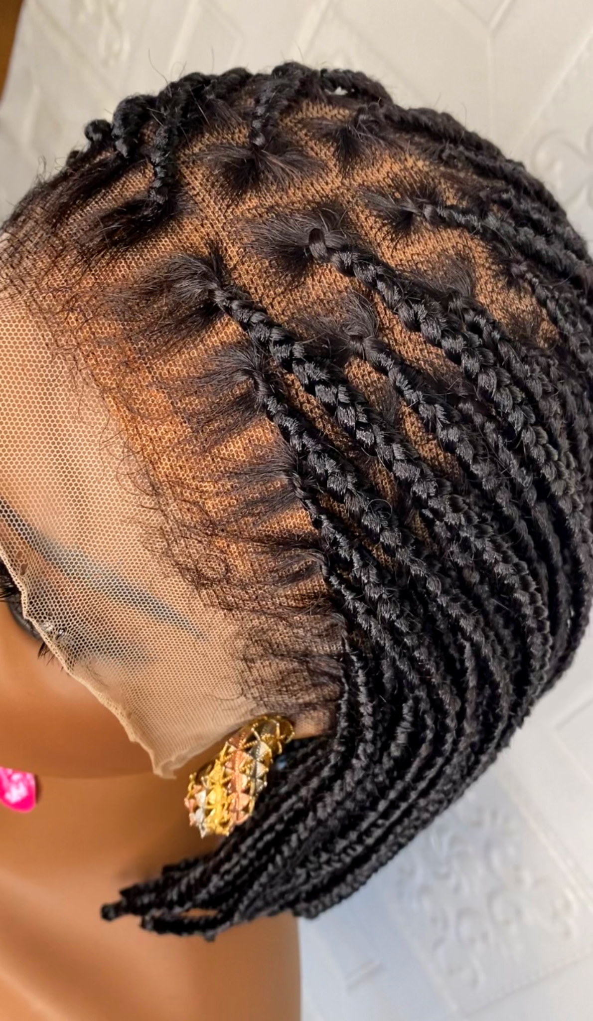 Chic bob box braid unit