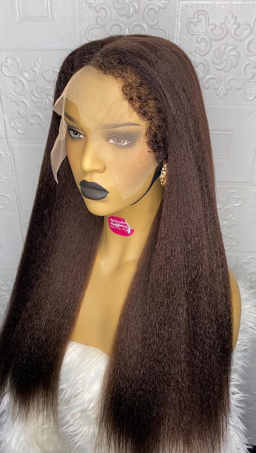 Havanah kinky straight wig(off black)
