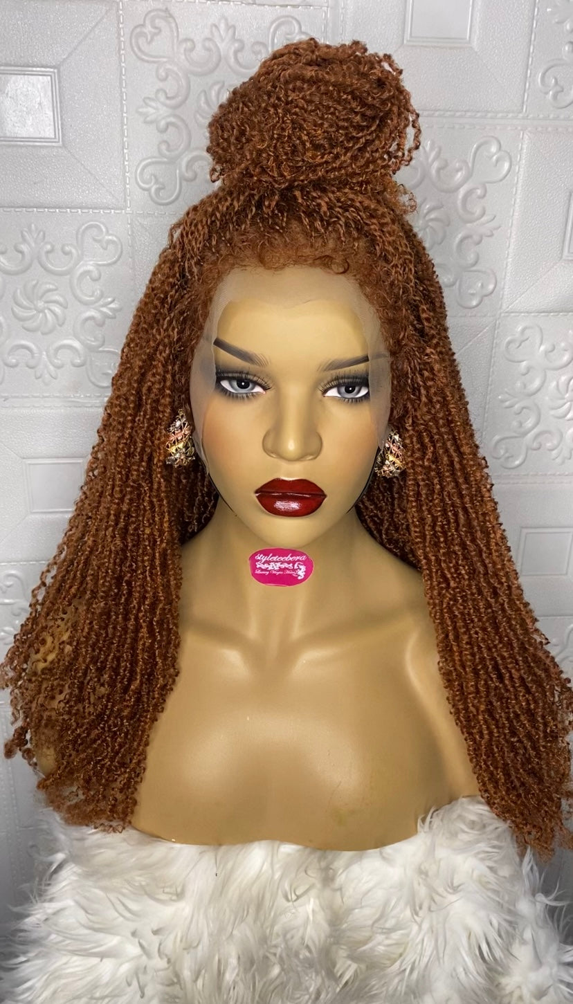 Nubian micro twist braid wig(#30 color)