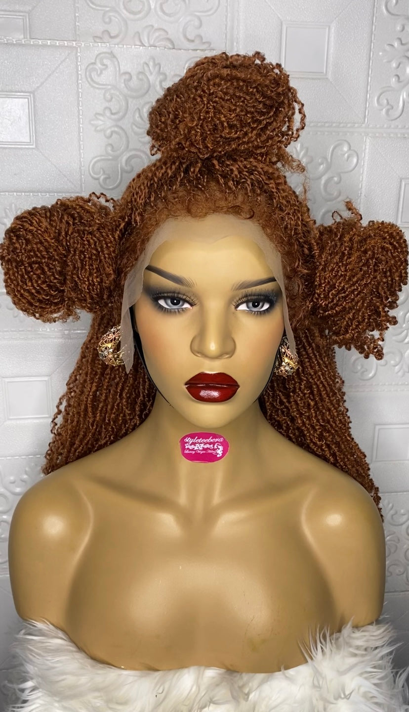 Nubian micro twist braid wig(#30 color)
