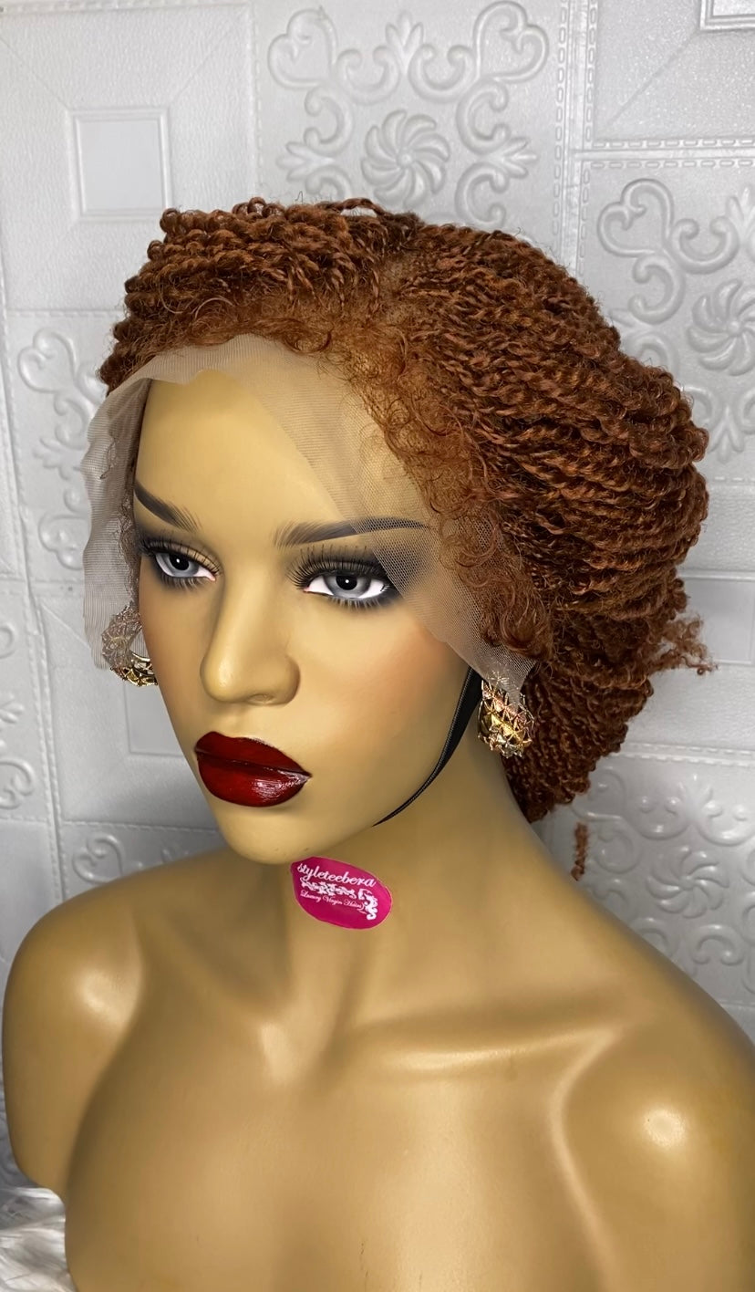 Nubian micro twist braid wig(#30 color)
