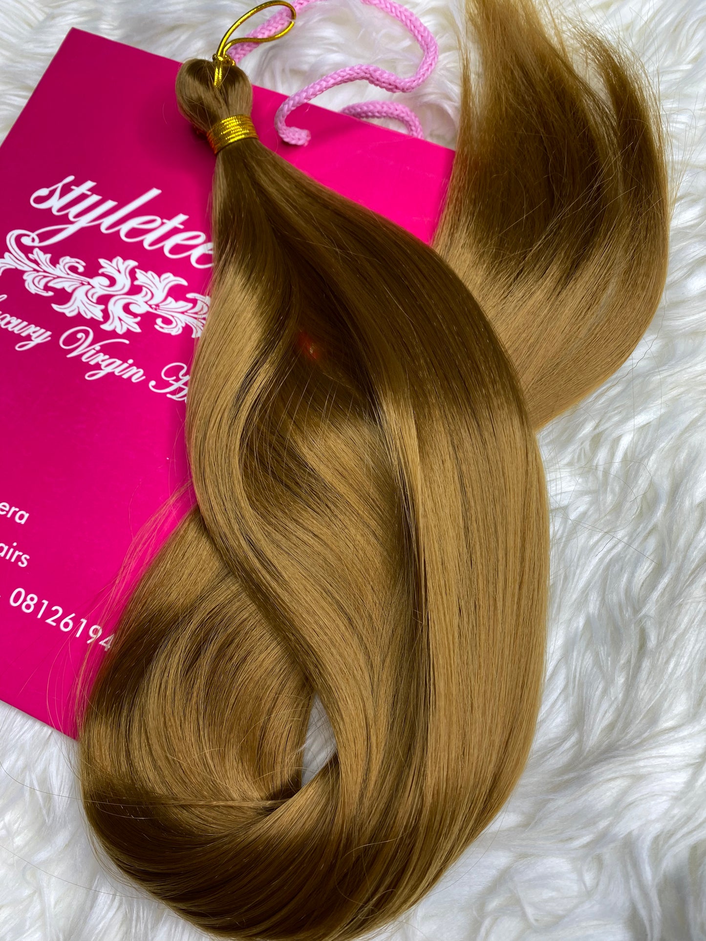 Bone straight braids hair extension #27