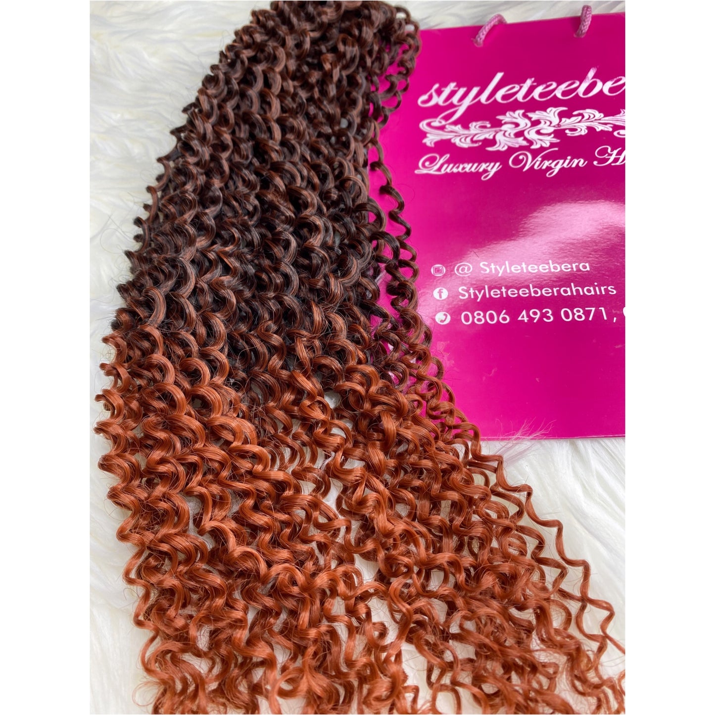 Alemah curls #T1B/350