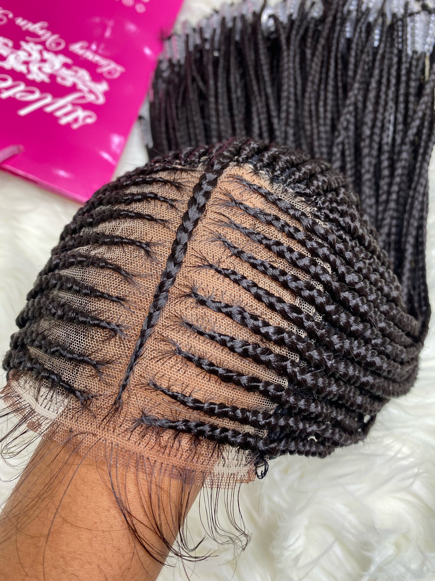 Kiddies cornrows wig