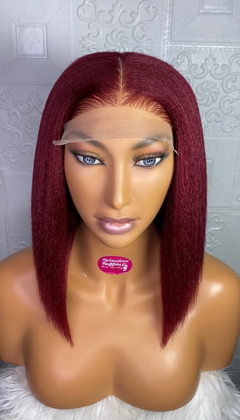 Havanah 14 inches kinky straight (burgundy)