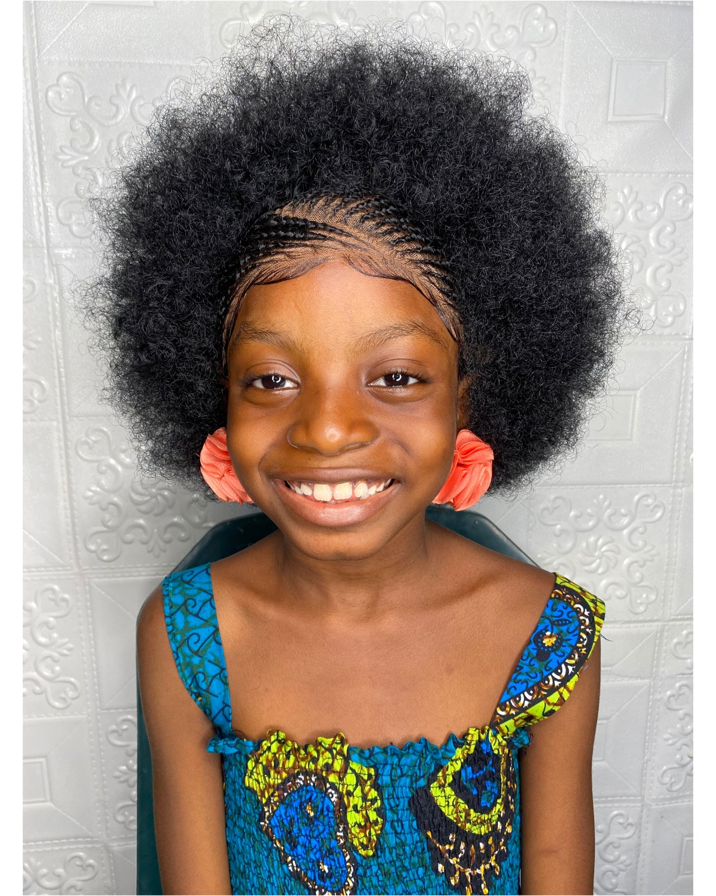 Afro pop kiddies wig