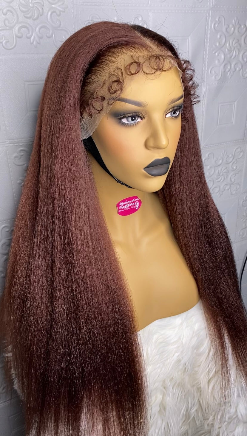 Havanah Chocolate brown kinky straight