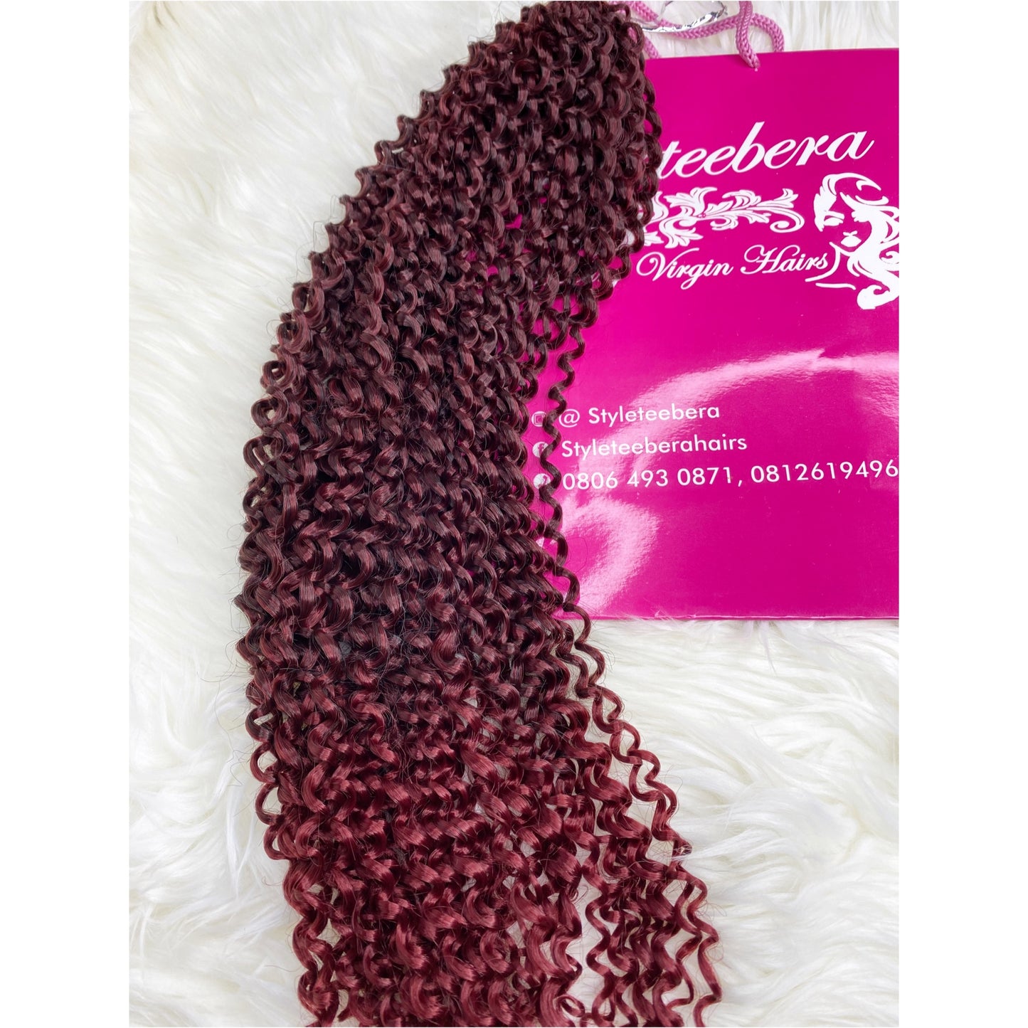 Alemah curls #T1B/BUG
