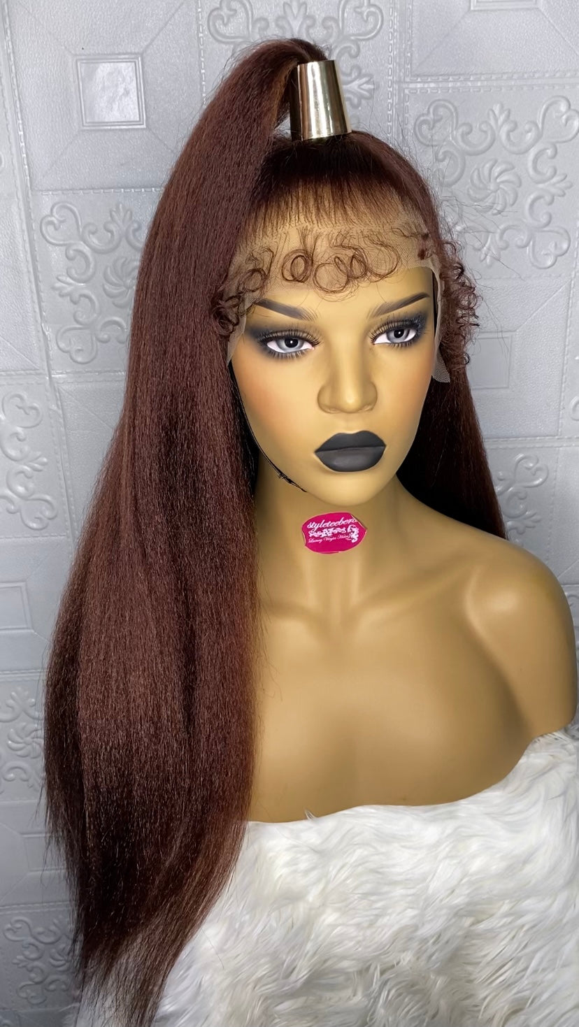 Havanah Chocolate brown kinky straight