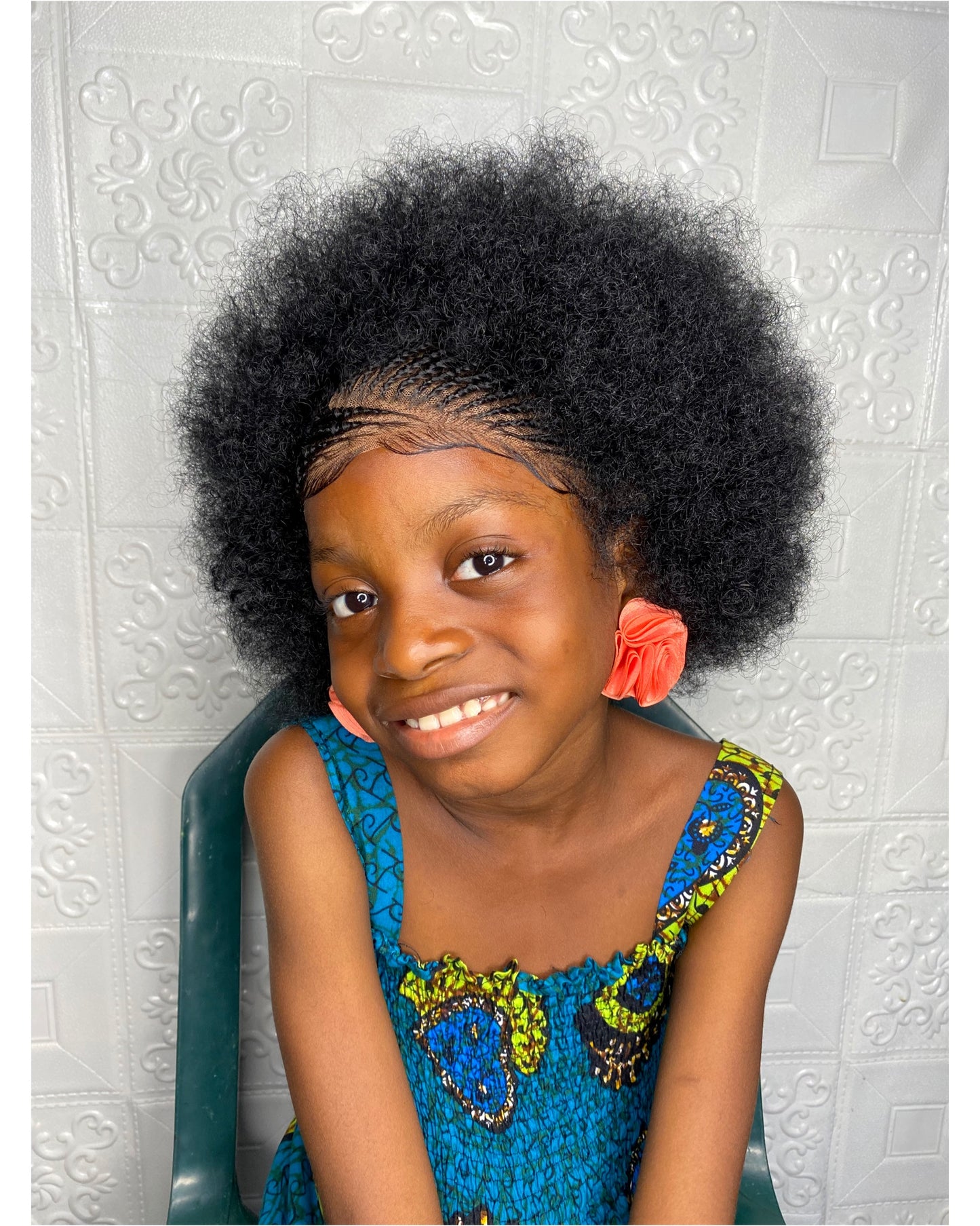 Afro pop kiddies wig