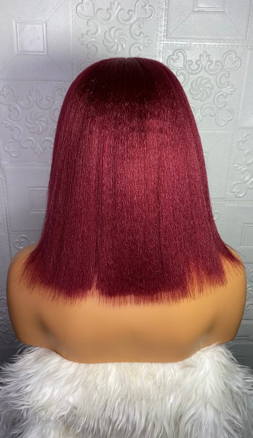 Havanah 14 inches kinky straight (burgundy)