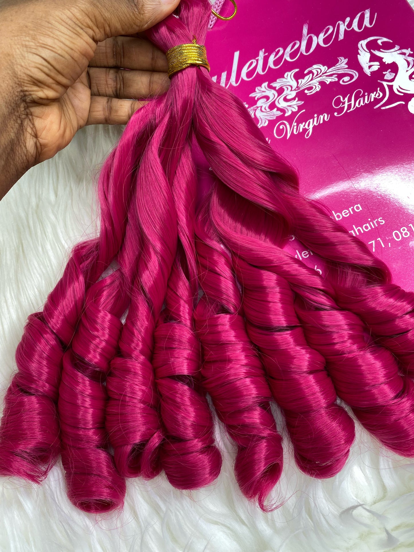 Lexia bounce curls #pnk2
