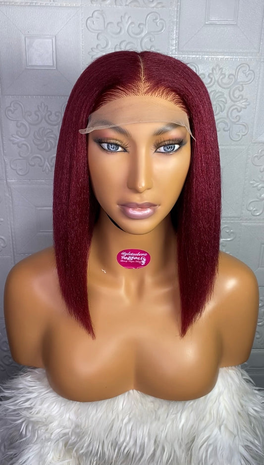 Havanah 14 inches kinky straight (burgundy)