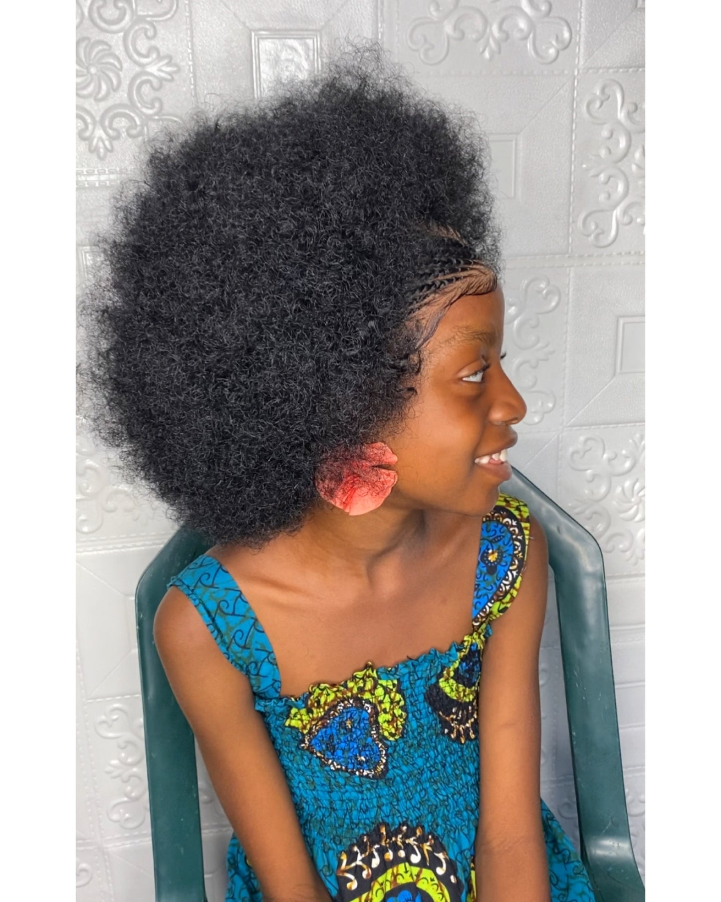 Afro pop kiddies wig
