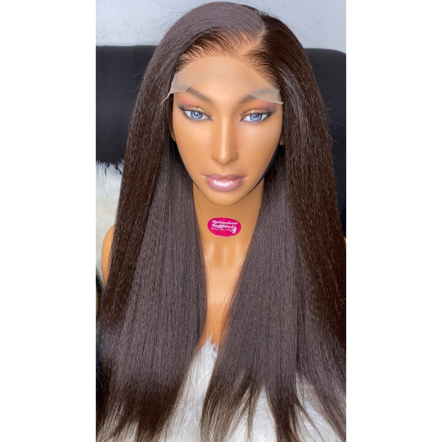 Havanah kinky straight wig(off black)