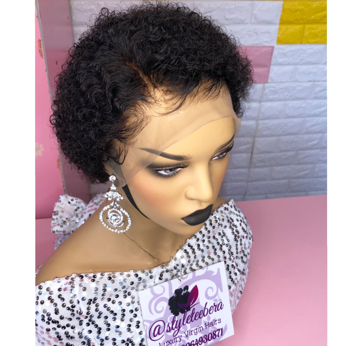 Wig bella (natural black)