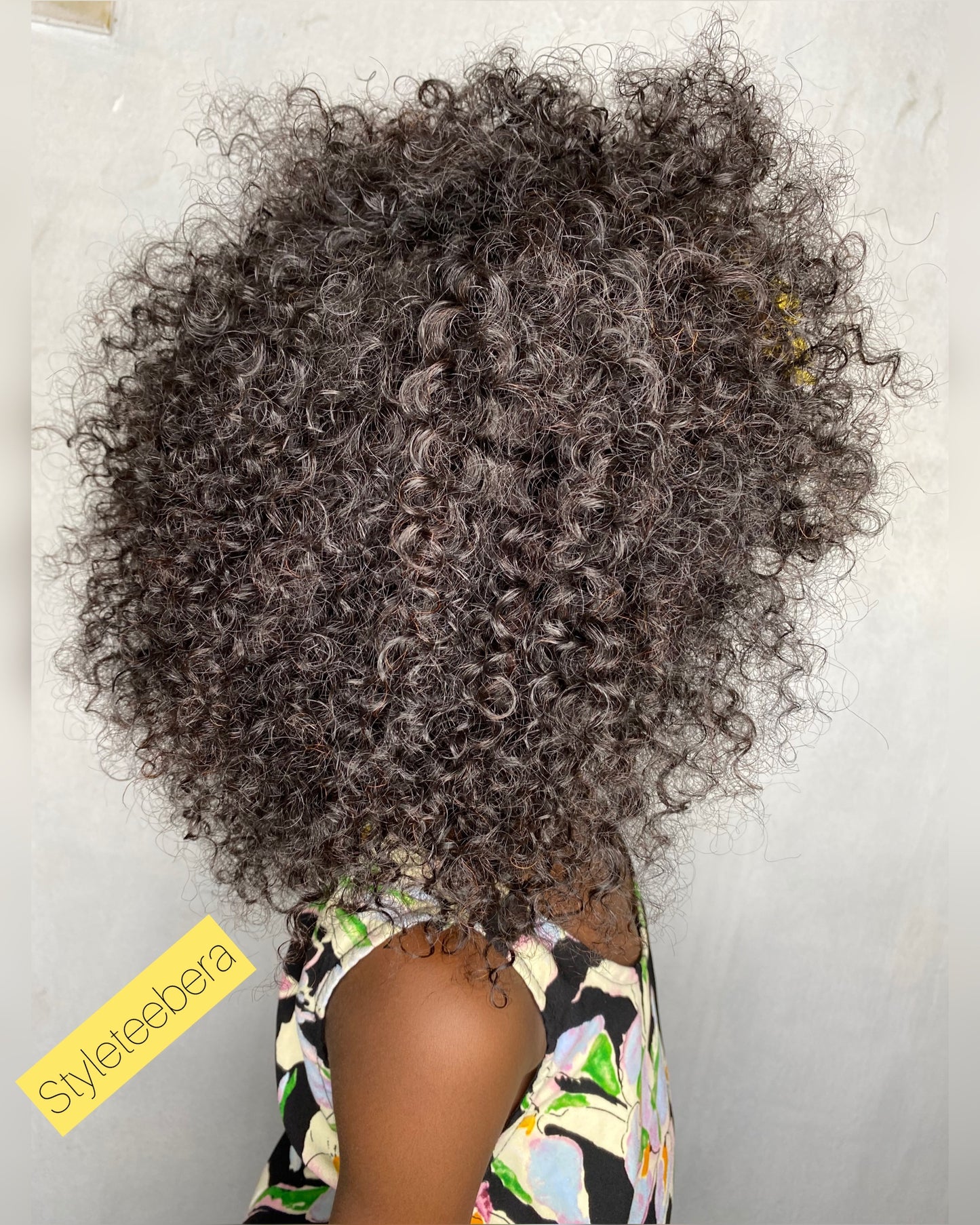 Kiddies Afro jerry curly wig