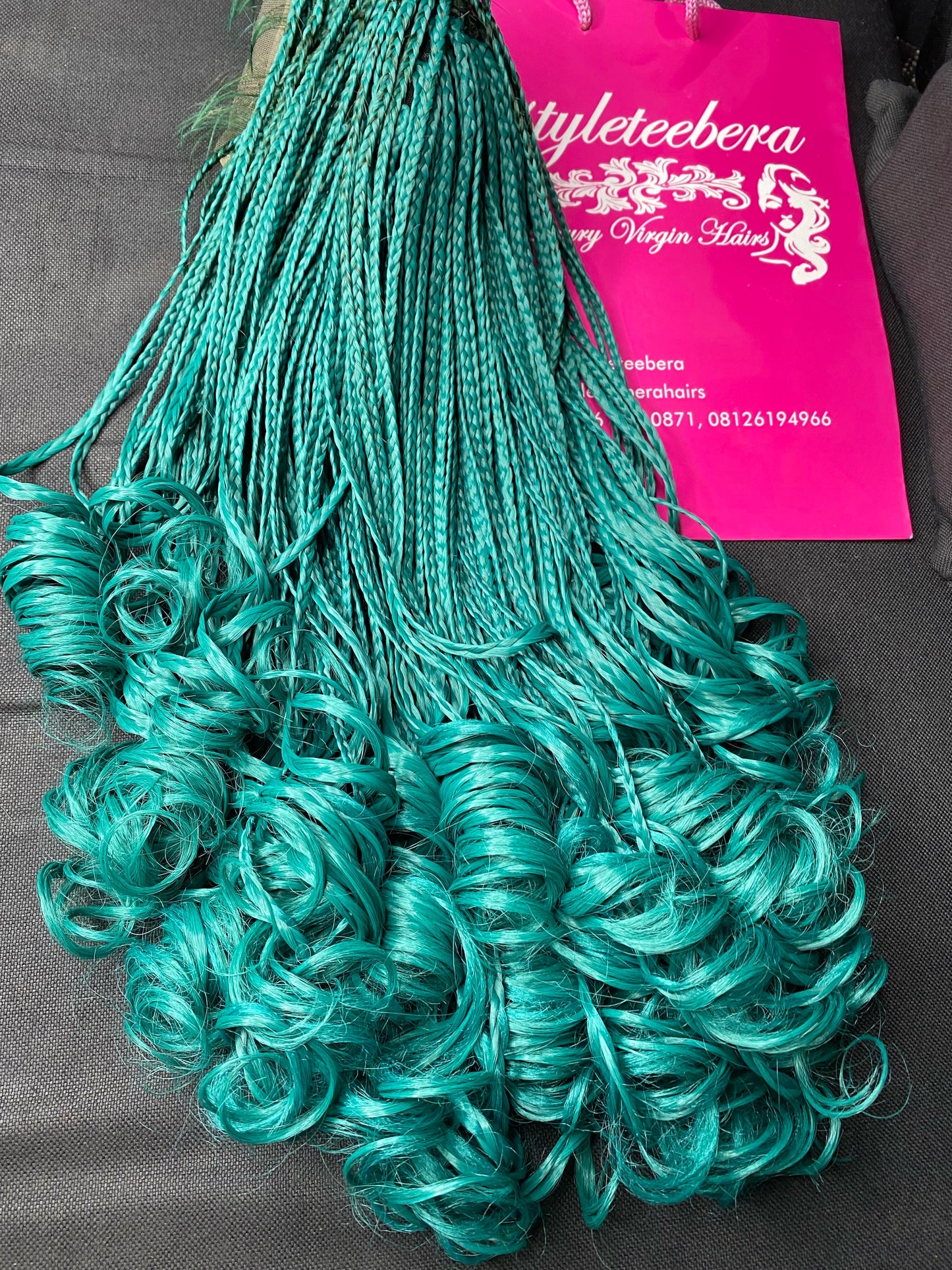 Kiddies Lexia curly wig