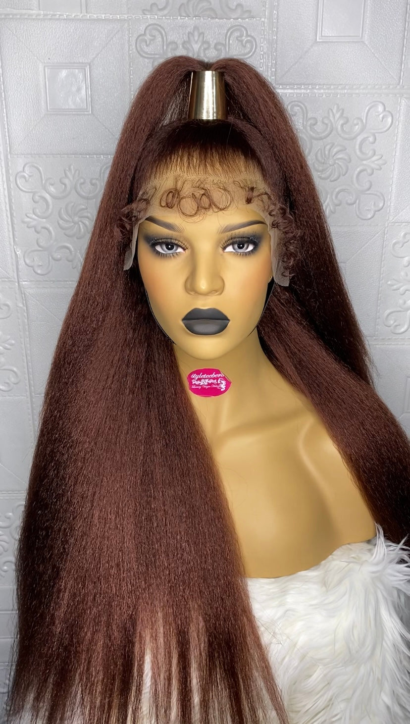 Havanah Chocolate brown kinky straight