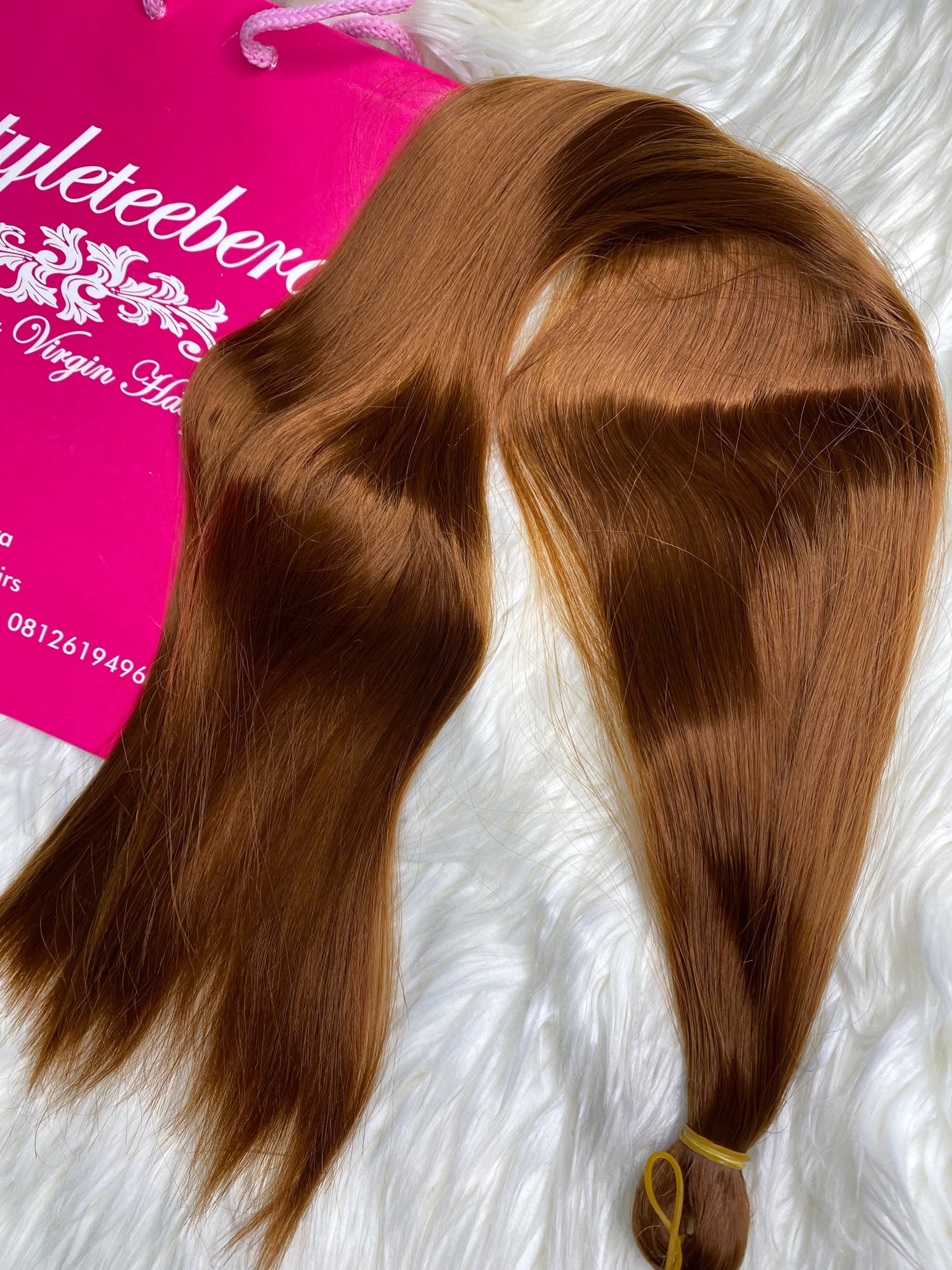 Bone straight braids hair extension #30