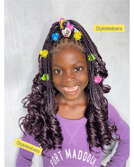 Kiddies Lexia curly wig