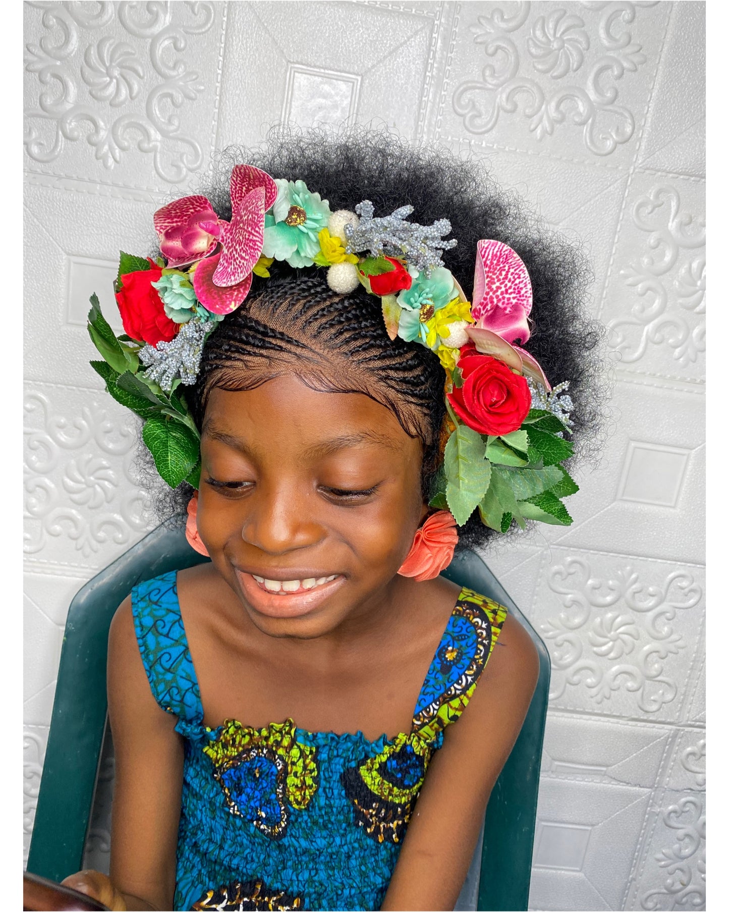 Afro pop kiddies wig