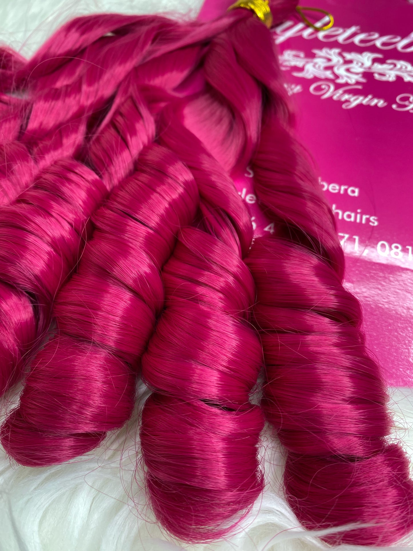 Lexia bounce curls #pnk2