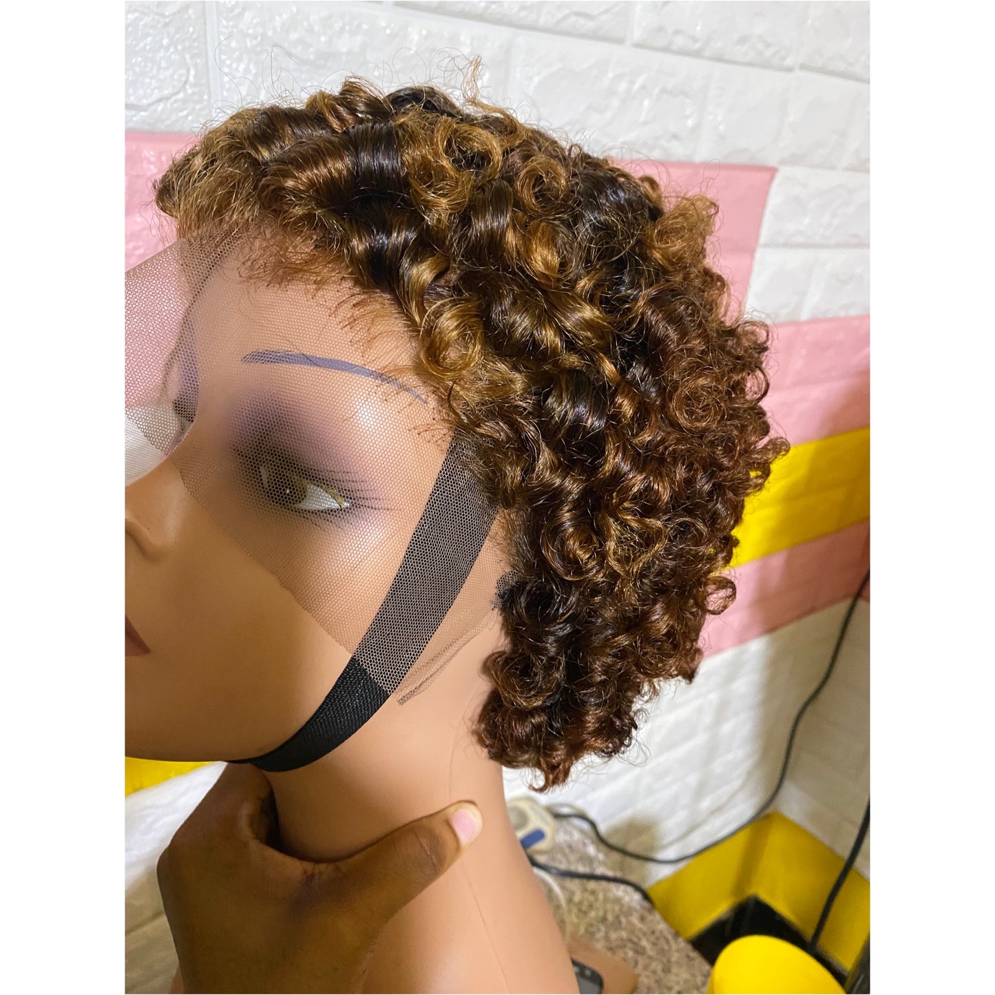 Wig Mira( brown blonde)