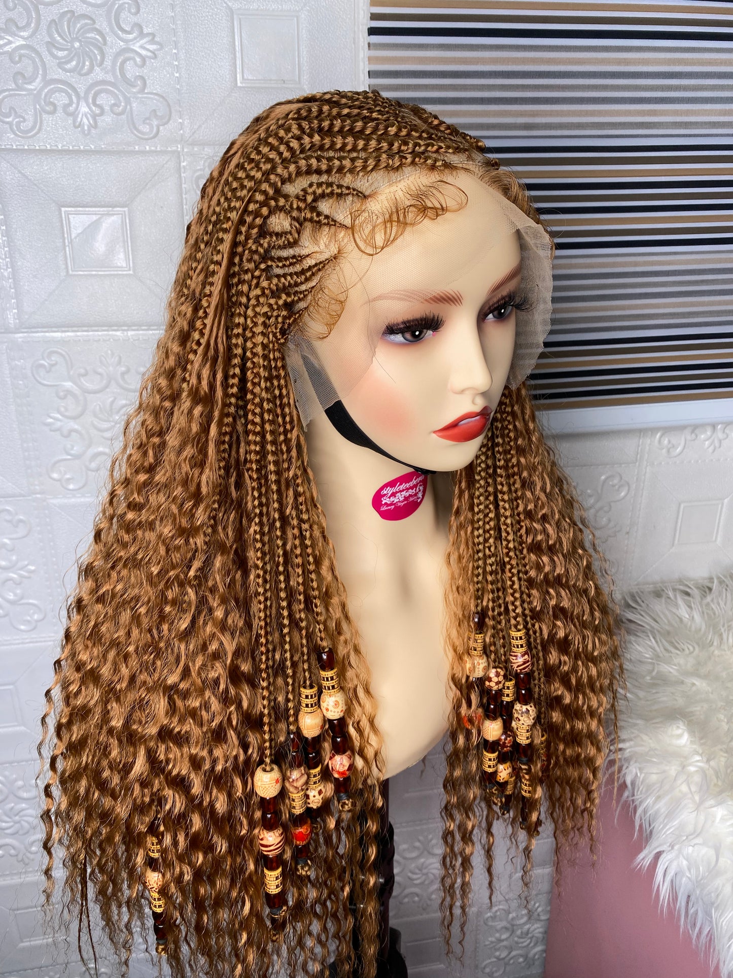IND cornrow wig #30