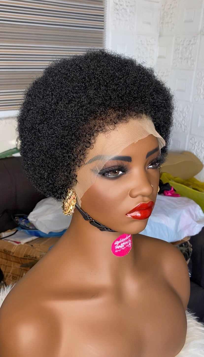 Big chop afro natural wig
