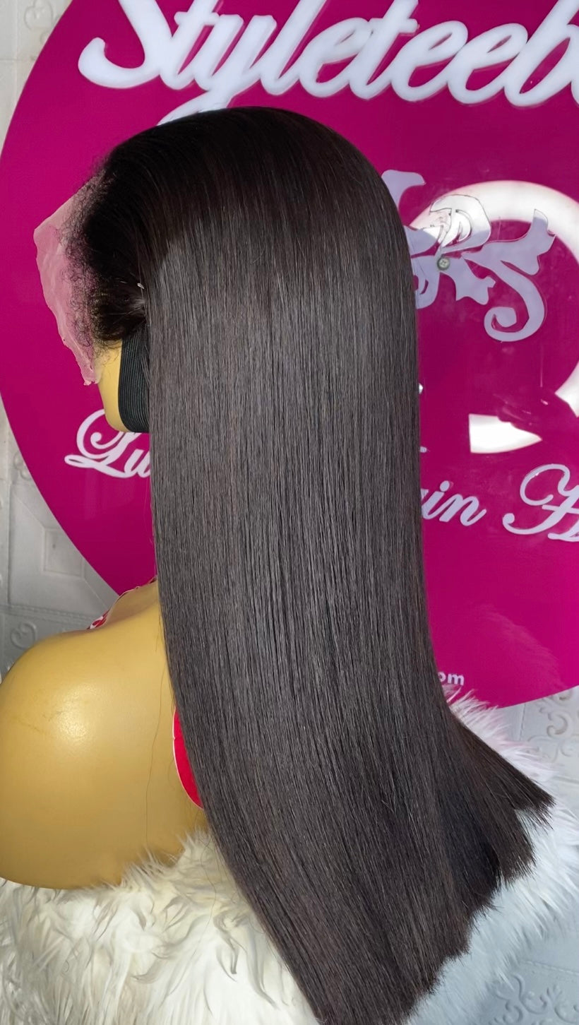 Raw bone straight natural edges unit