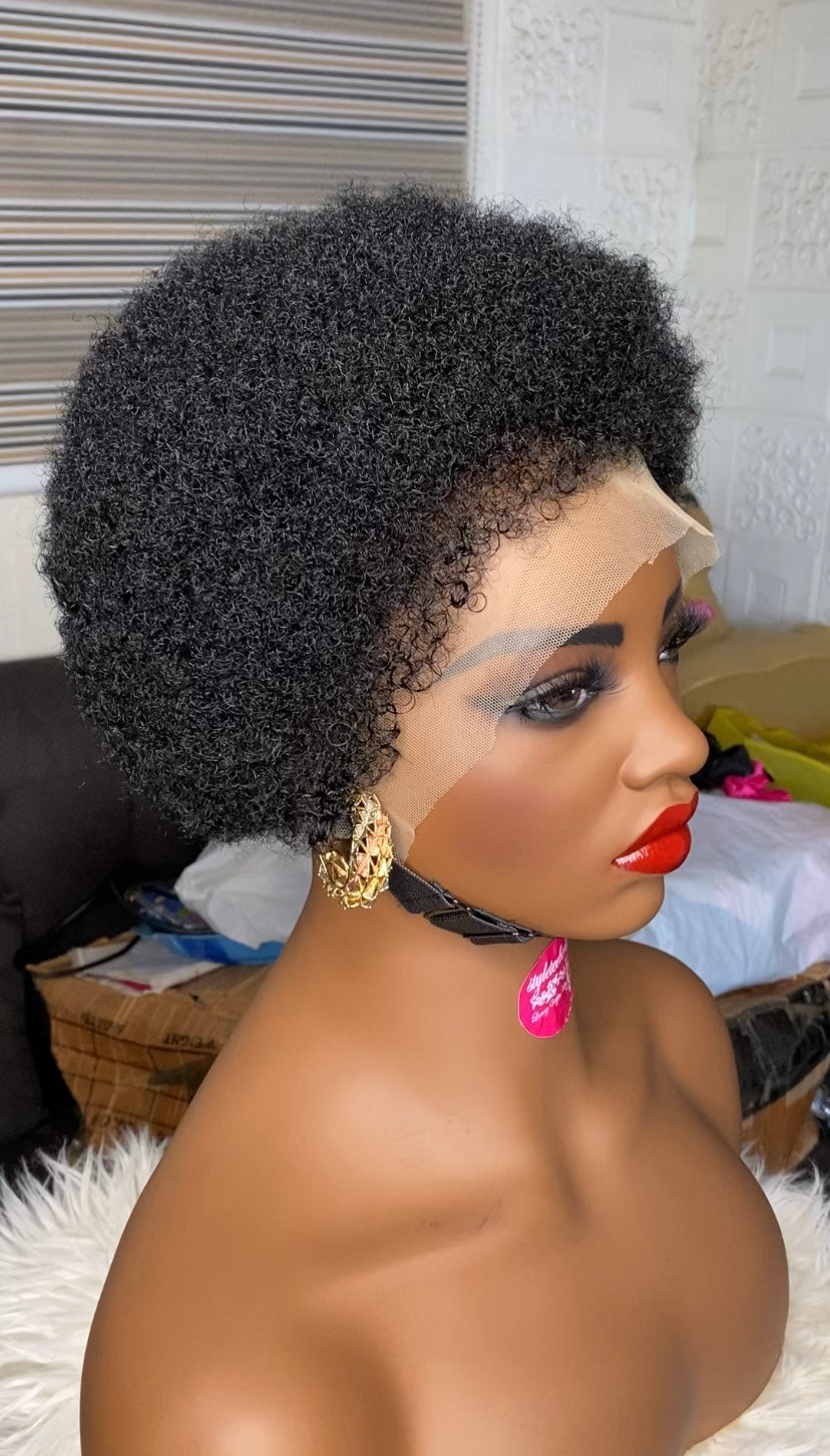 Big chop afro natural wig