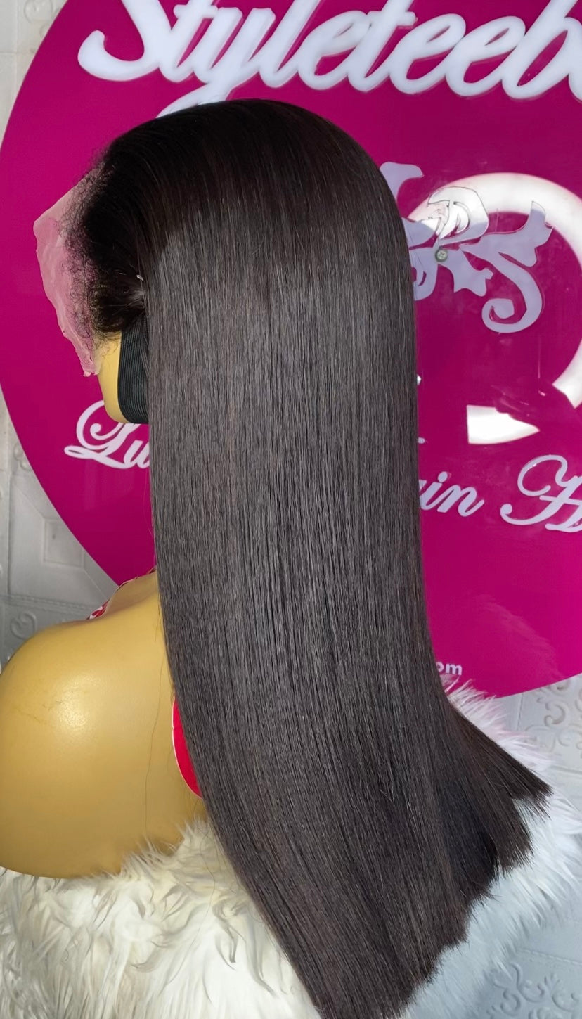 Raw bone straight natural edges unit