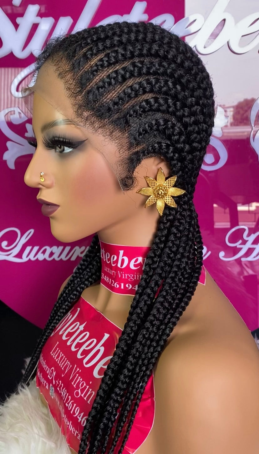 Mamcita cornrows full lace unit