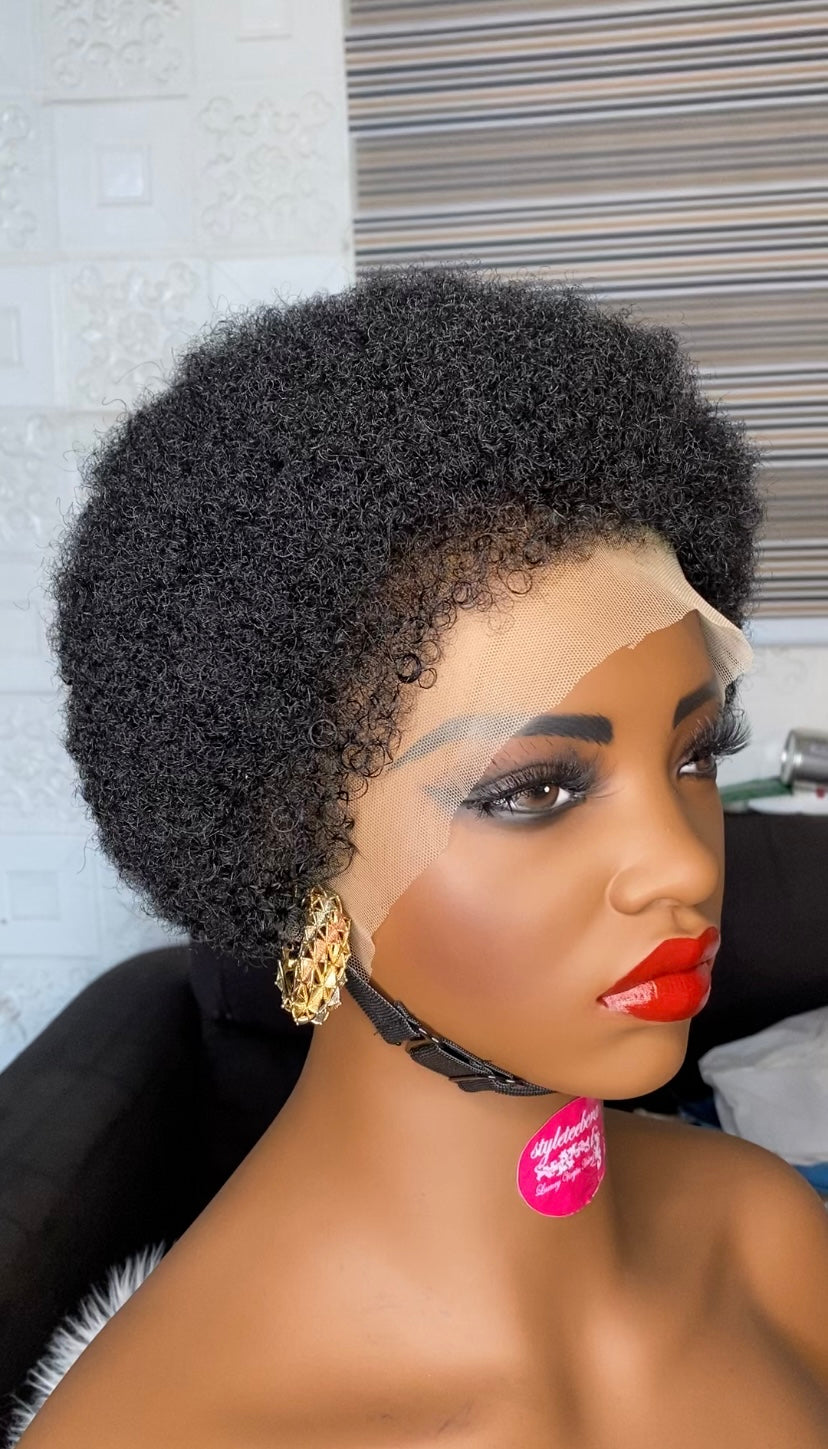 Big chop afro natural wig
