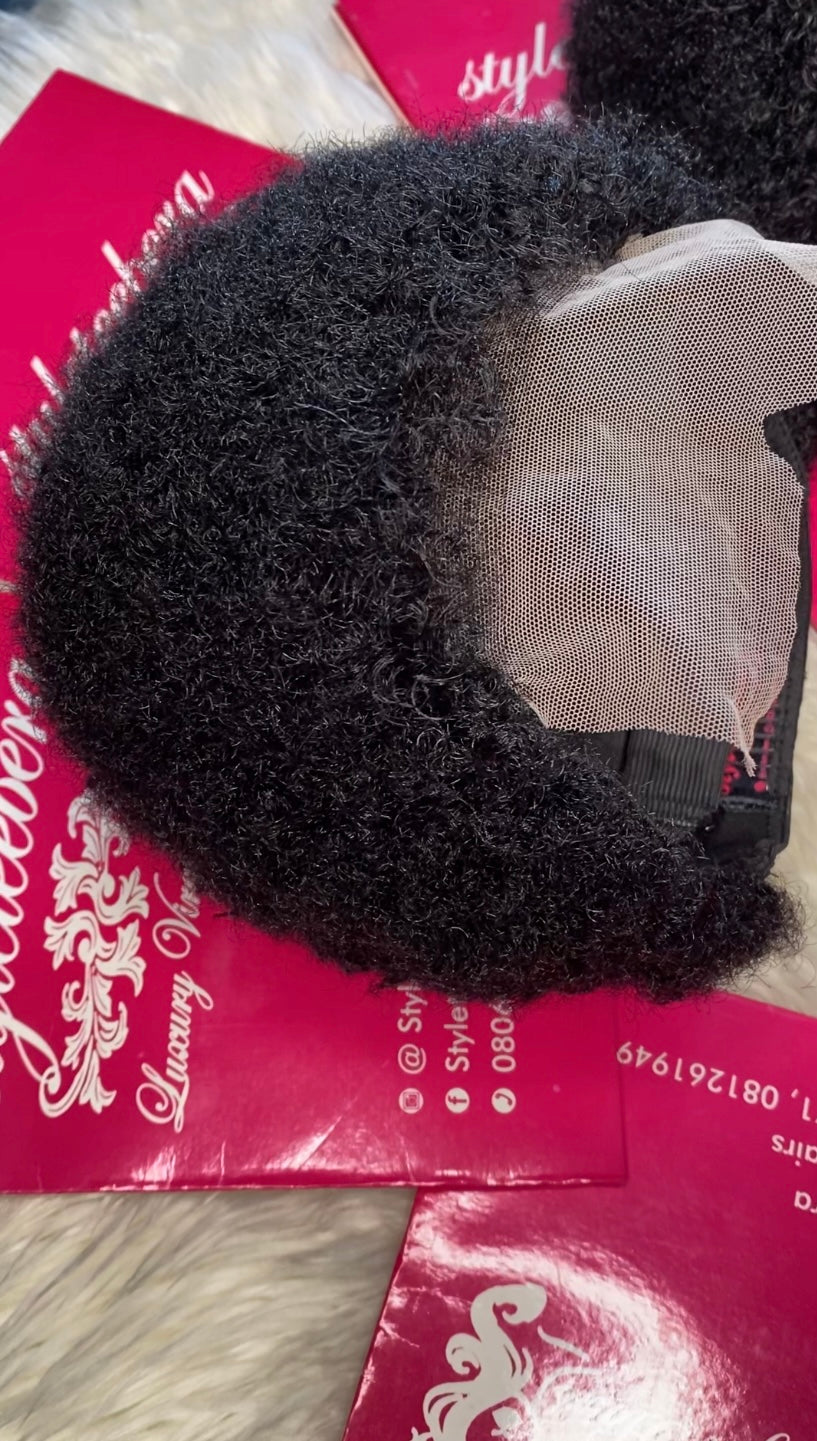 Big chop afro natural wig